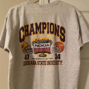 Vintage 2002 LSU sugar bowl size XL